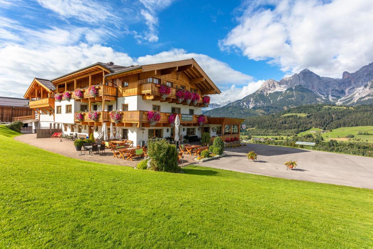 Berggasthof Hinterreit Maria Alm am Steinernen Meer Eksteriør billede