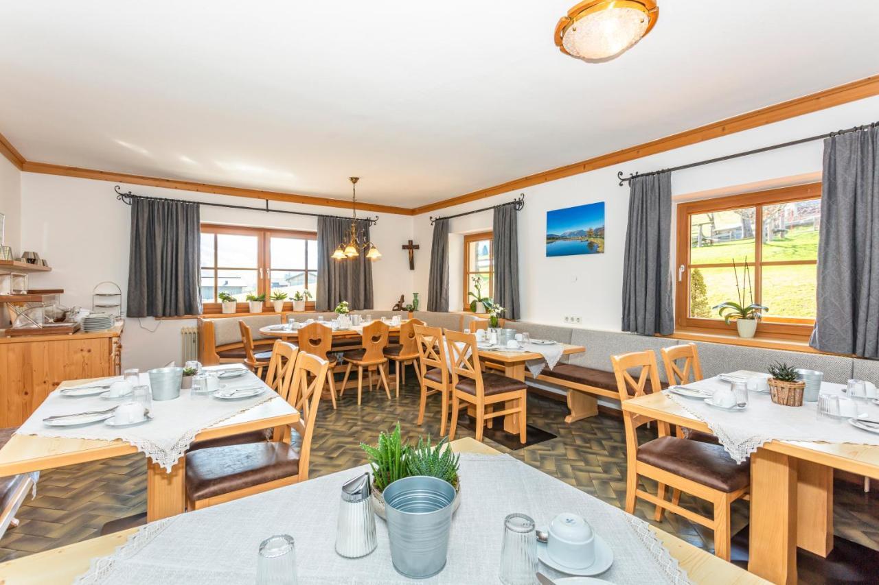 Berggasthof Hinterreit Maria Alm am Steinernen Meer Eksteriør billede