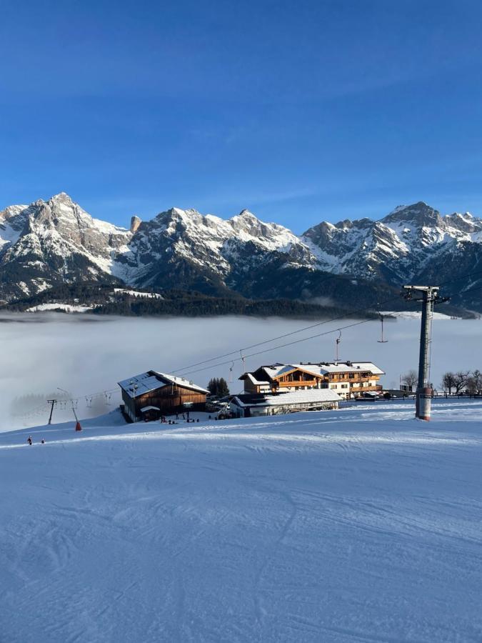 Berggasthof Hinterreit Maria Alm am Steinernen Meer Eksteriør billede
