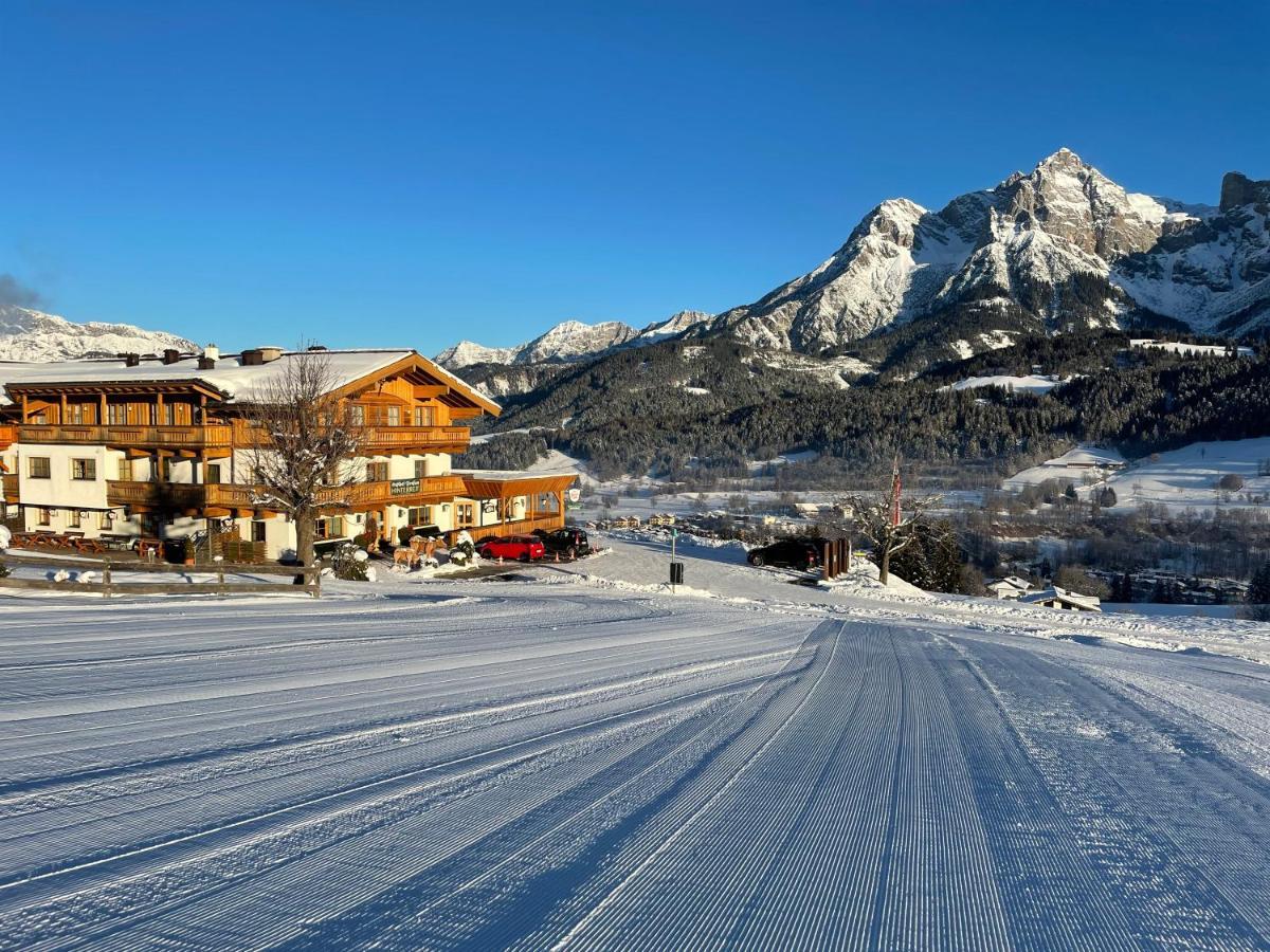 Berggasthof Hinterreit Maria Alm am Steinernen Meer Eksteriør billede