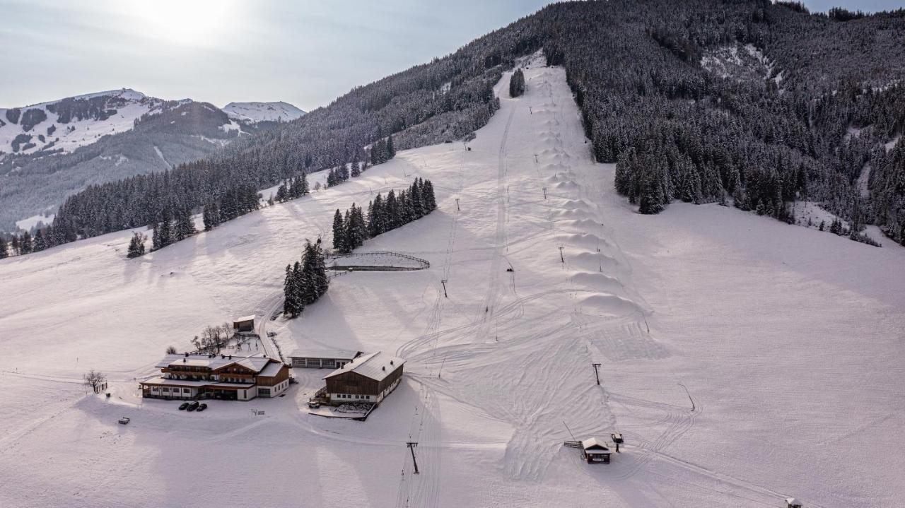 Berggasthof Hinterreit Maria Alm am Steinernen Meer Eksteriør billede